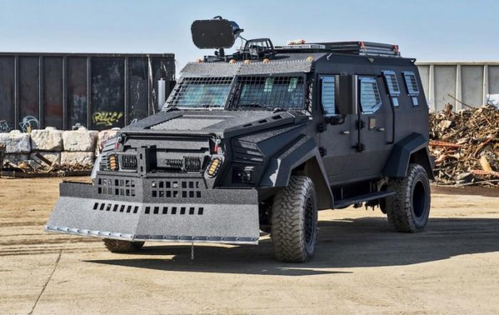 Inkas Sentry MPV - канадцы сделали многоцелевой броневик (8 фото)