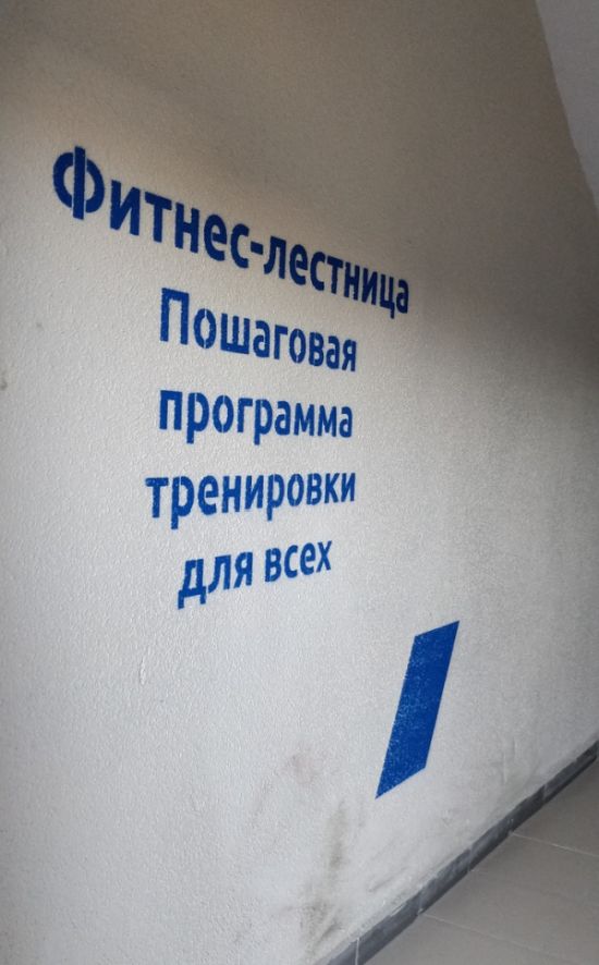 "Фитнес-лестница" в новостройке (7 фото)