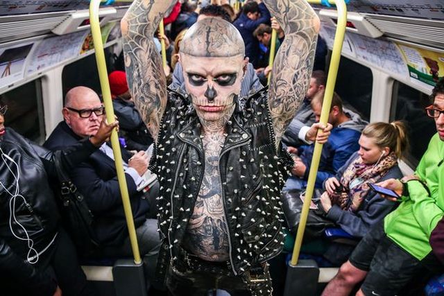 Канадский манекенщик Zombie Boy покончил с собой (2 фото)