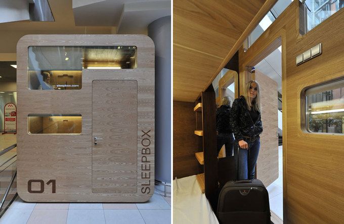 Кабина для отдыха Sleepbox (18 фото)