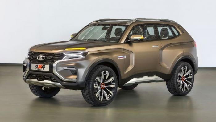 Концепт Lada 4х4 Vision - Нива из будущего (22 фото + видео)