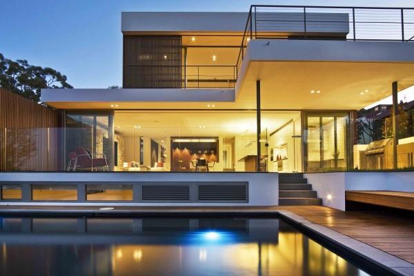 Mosman house от австралийского бюро «Corben Architects» (10 фото)