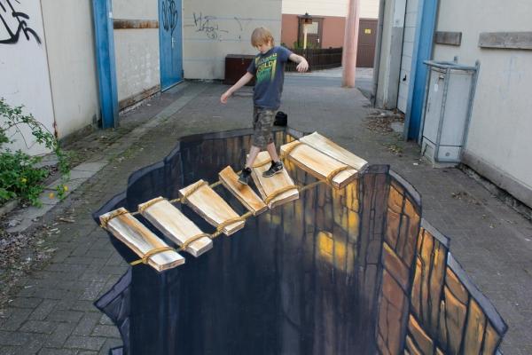 Уличные 3D-рисунки Николая Арндта (22 фото)