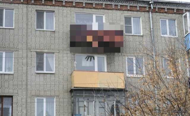 Необычное оформление балкона (3 фото)