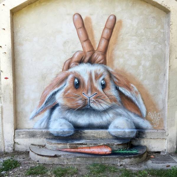 Впечатляющий стрит-арт (30 фото)