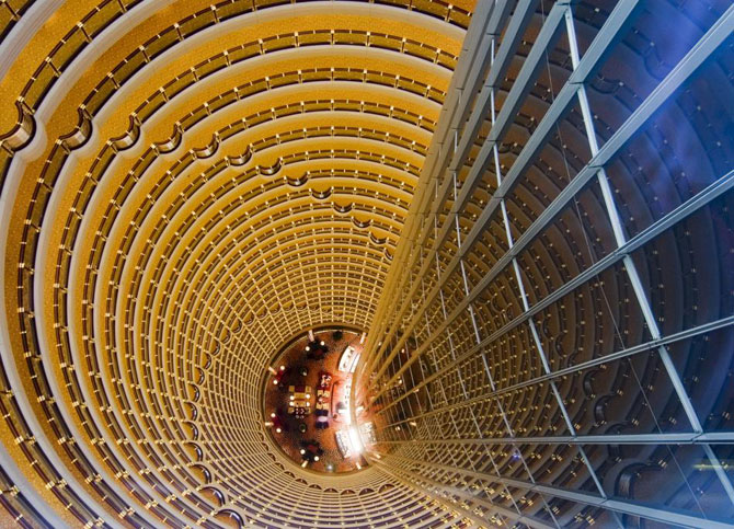 Здание Jin Mao Tower (7 фото)