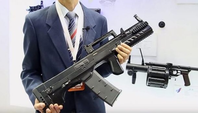 Российский спецназ вооружили новейшим автоматом ШАК-12 (7 фото)