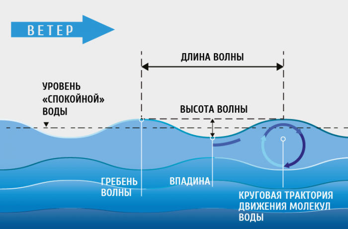 Откуда берутся волны в океане? (3 фото)