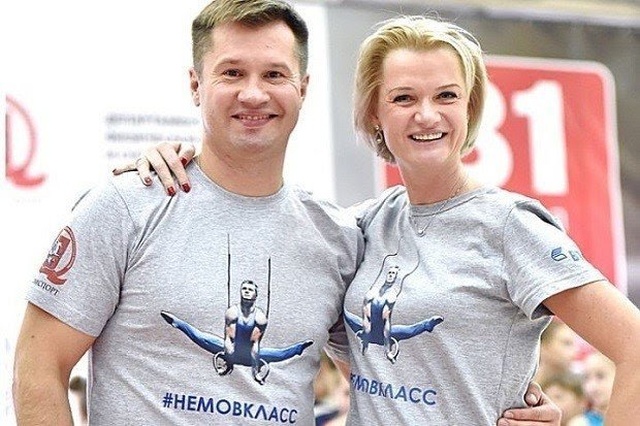 Светлана Хоркина и Алексей Немов провели мастер-класс (3 фото)