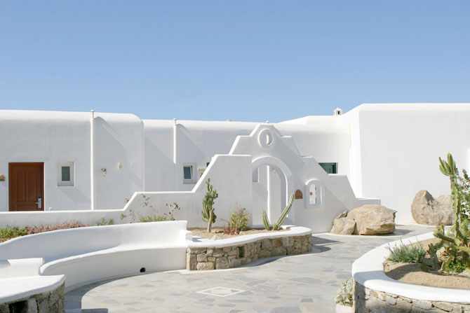 Отель Mykonos Grand в Греции для любителей роскоши (29 фото)