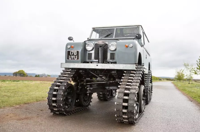 Необычный вездеход Land Rover Series II от Cuthbertson (10 фото)