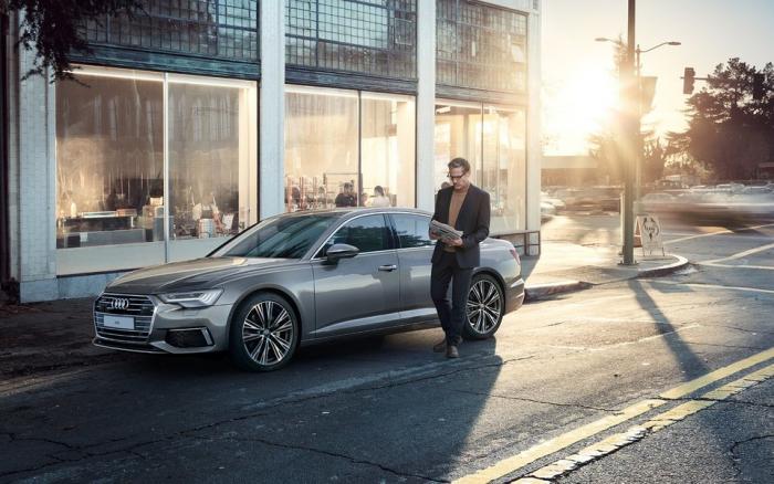 Бизнес-седан с душой суперкара: новый Audi A6 (4 фото)