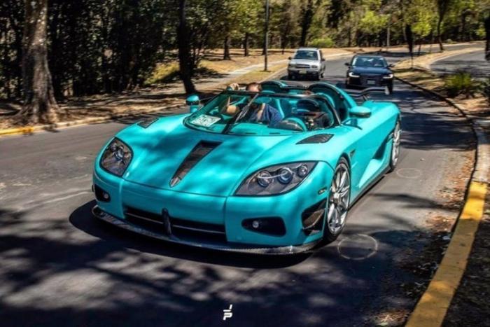 Редкий суперкар Koenigsegg CCXR потерпел крушение в Мексике (6 фото)