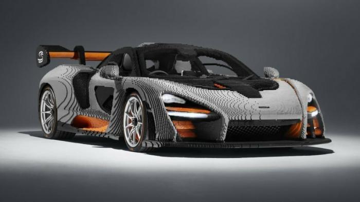 Полноразмерный гиперкар McLaren Senna, созданный из Lego (14 фото)