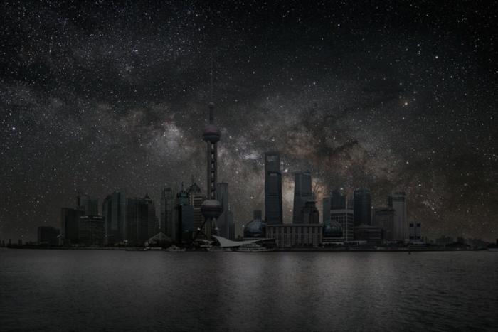 Города, освещенные только звездами (11 фото)