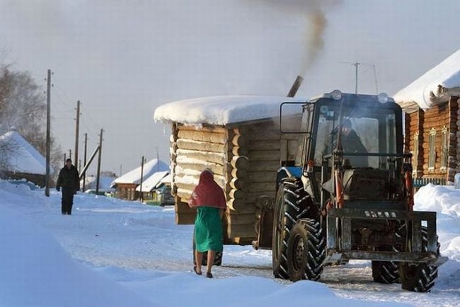 Передвижная баня (6 фото)