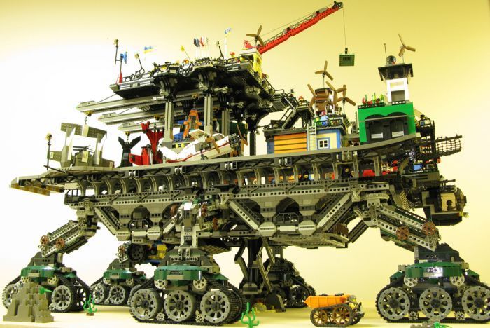 Город из Lego (15 фото)