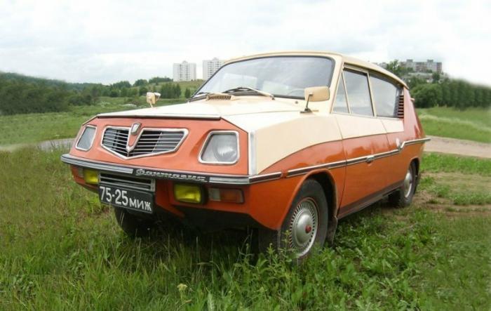 Уникальный самодельный автомобиль "Фантазия" из Минска (9 фото)
