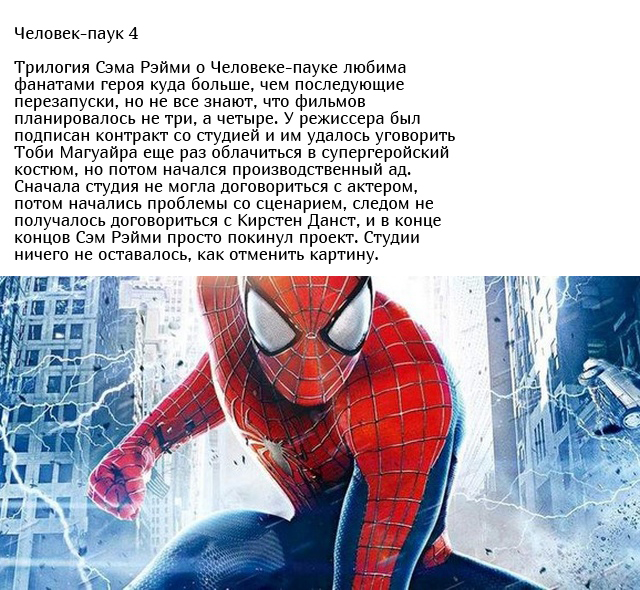 Фильмы, которые были анонсированы, но так и не были сняты (10 фото)