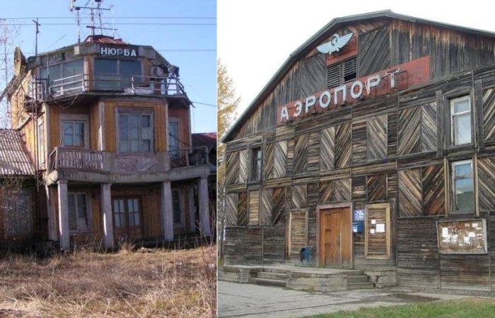 Деревянные действующие аэропорты России (15 фото)