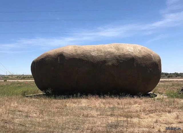 Есть желающие провести ночь в огромной "картошке"? (14 фото)