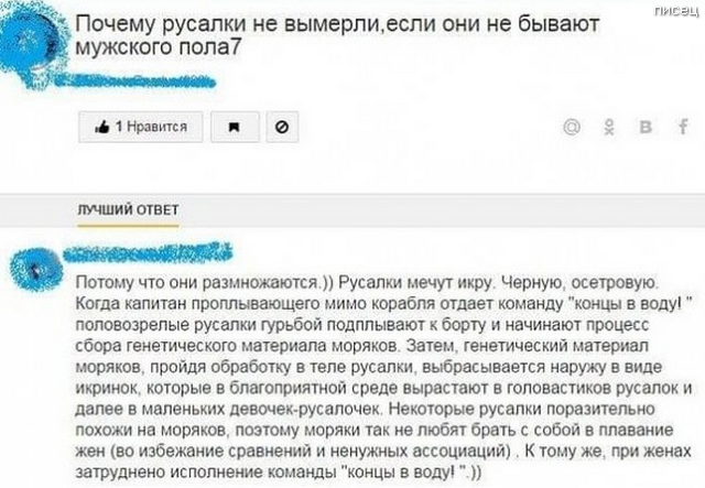 Подборка убойных ответов на странные вопросы (22 фото)
