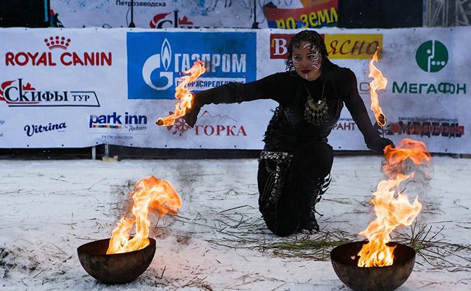 Гонка на собачьих упряжках «По земле Сампо» (33 фото) Гонка на собачьих упряжках «По земле Сампо» (33 фото)
