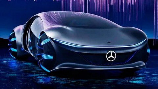 Mercedes Vision AVTR заметили на дорогах Лас-Вегаса (3 фото)