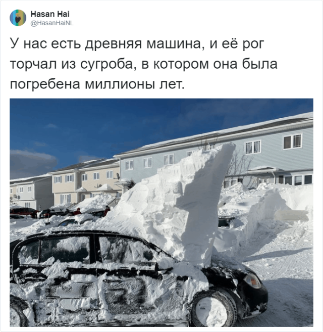 В Канаде выпало рекордное количество снега (18 фото)