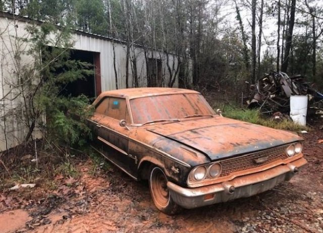 Ford Galaxie, пробыл в карьере большую часть своей жизни (15 фото)