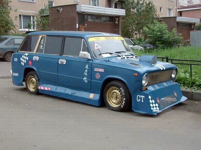 Тюнинг Жигуленка (27 фото)