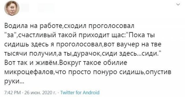 Россияне рассказали, кого и как "мотивировали" голосовать (13 фото)