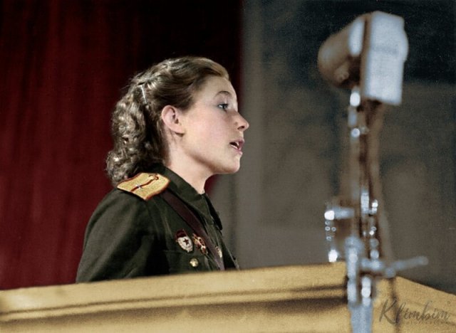 Фотографии СССР времен Великой Отечественной войны в цвете (19 фото)