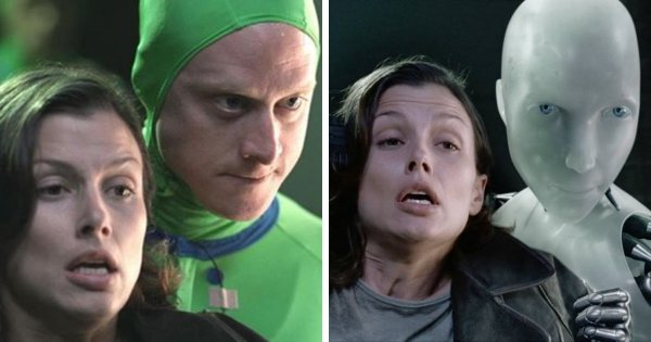 Актеры "до и после" своих превращений в фантастических (14 фото)