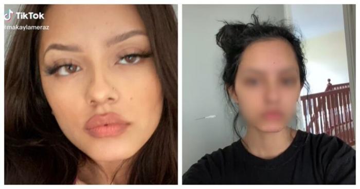 Молодая копия Анджелины Джоли показала себя без макияжа (3 фото)