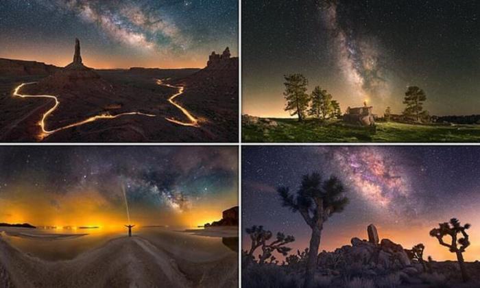 Необычайные фотографии ночного неба от Ирана до Калифорнии (19 фото)