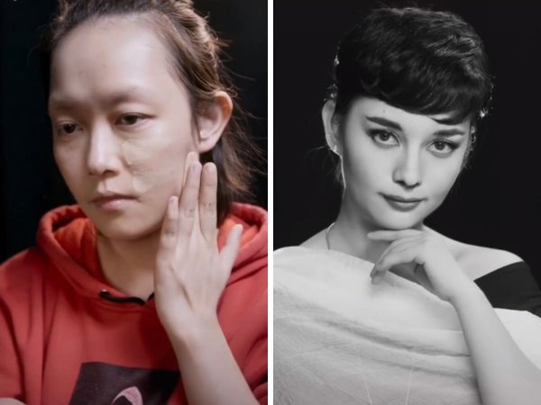 Магия макияжа: впечатляющие превращения от девушки из Китая (16 фото)
